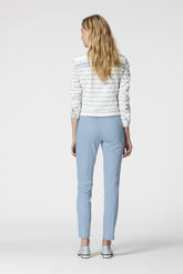 SLIM TROUSERS STRECH FLAT WOVEN
